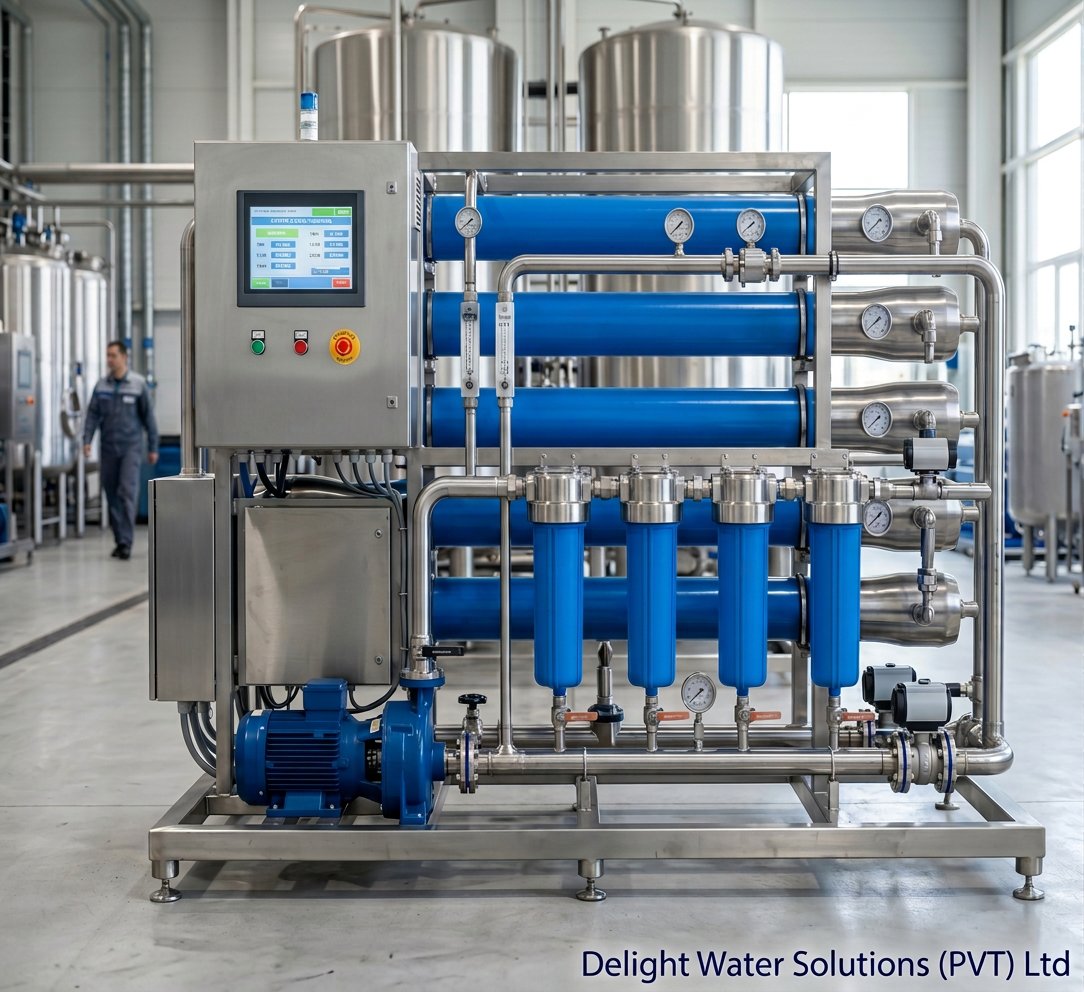 Industrial RO Water Treatment System — heavy-duty reverse osmosis for industrial applications